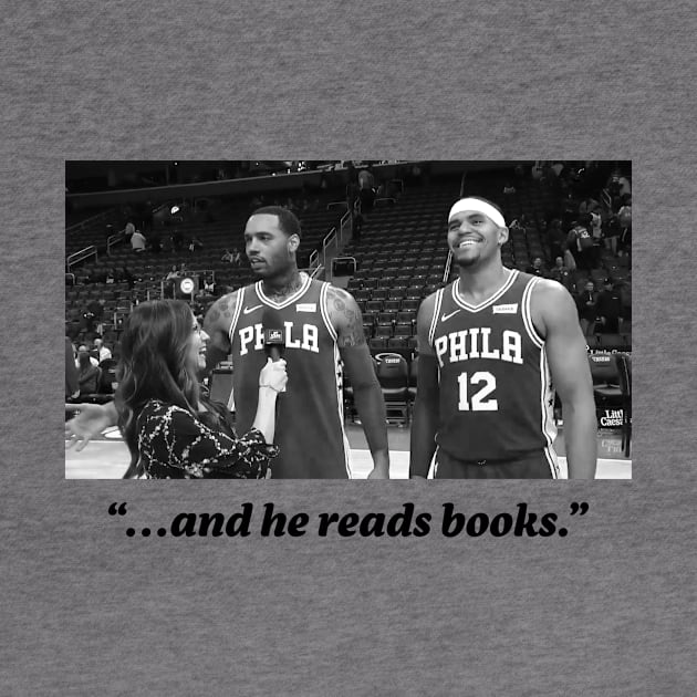 He reads books. by PHLytees